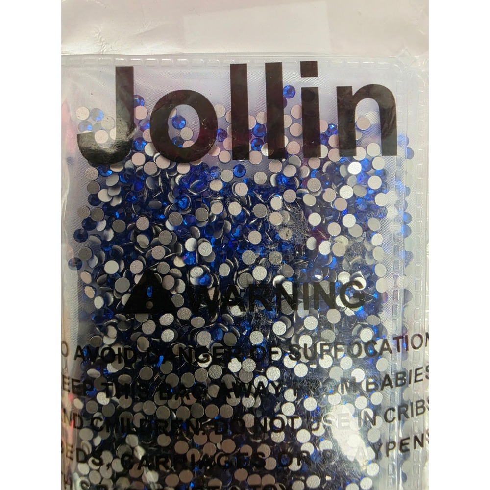 Jollin SS8 Sapphire Blue Glass Rhinestones Non Hotfix 2880 Pcs B08C4TNGZF - Picture 4 of 11